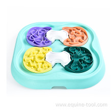 Puzzle Interactive Training Slow Food Dispenser For Pets